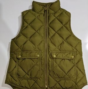 J crew Olive vest*